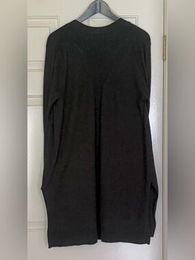 Women’s Lightweight Cardigan - Open Front, Black